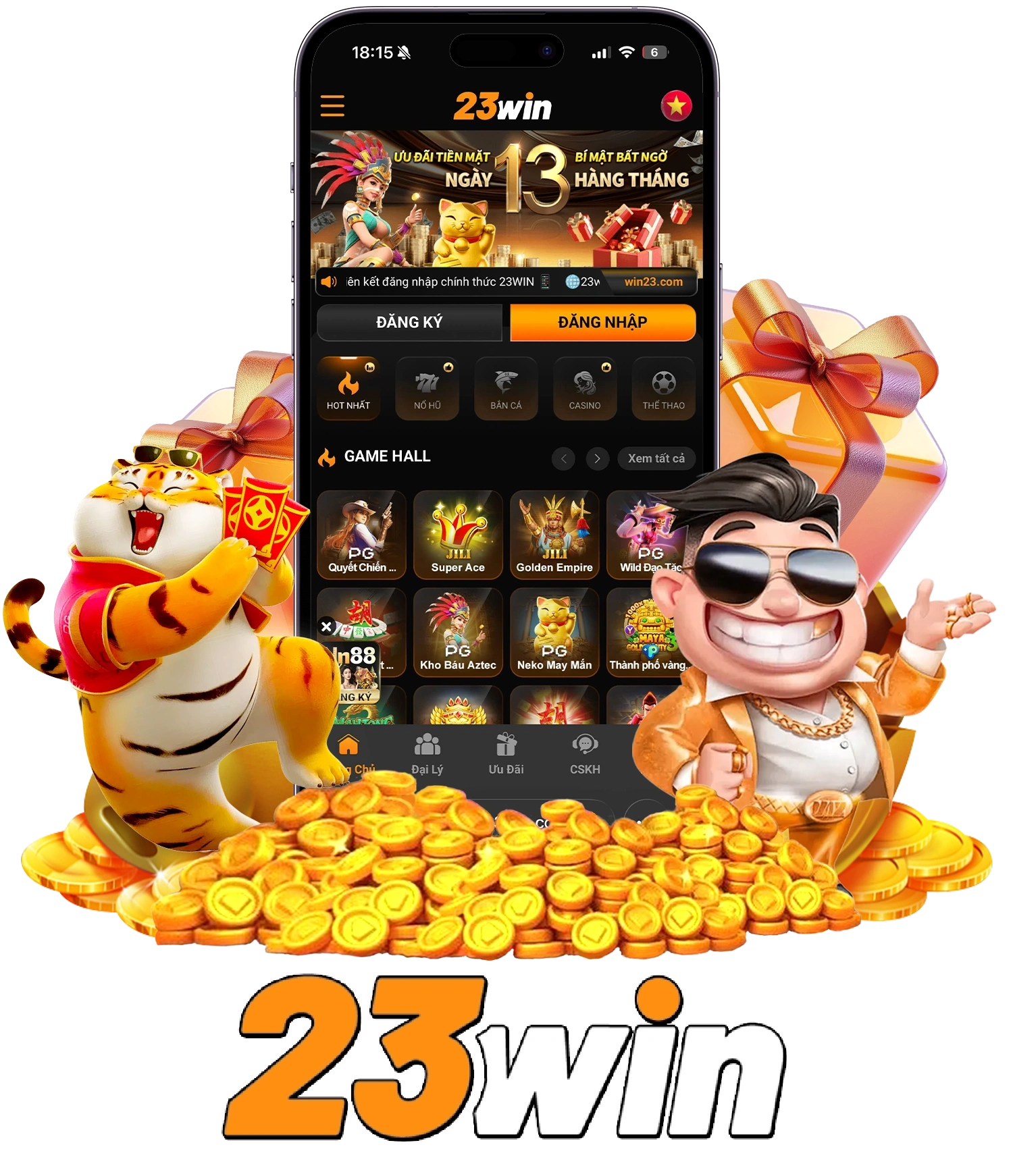Dịch vụ ứng dụng 23Win trên điện thoại